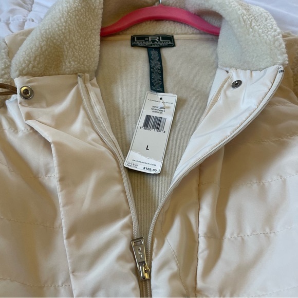 NWT Ralph Lauren jacket fleece windbreaker - Picture 5 of 11